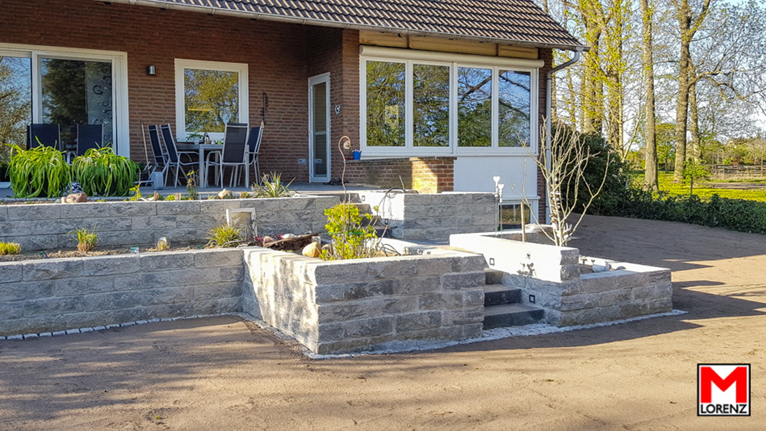 Zufahrten & Treppen Das Pflastern von Wegen mit Stein im Garten! Terrassen 